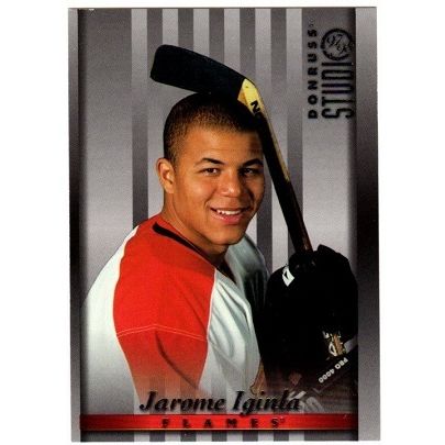 1997-98 DONRUSS STUDIO JAROME IGINLA #12