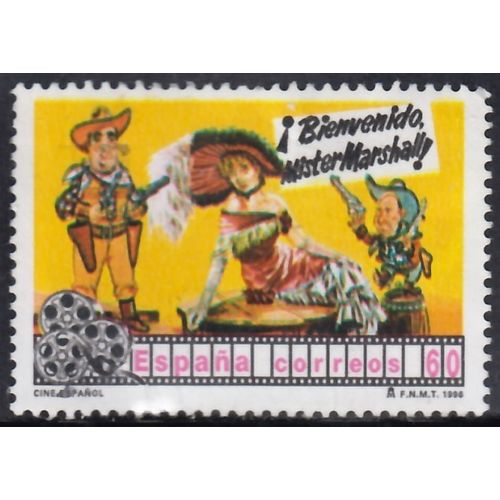 Spain, 1996, 60p Motion Pictures, SG 3365 (Scott 2841), used
