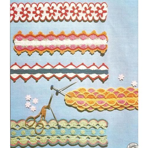 Crochet Trim Pattern Braids