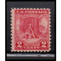 645 2c Valley Forge Just Clears MNH O1394