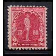 688 2c Battle of Braddock Barely Clears MNH O2720