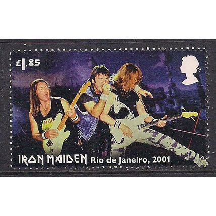 GB 2023 QE2 £1.85 Iron Maiden Tour Rio De Janeiro 2001 Umm (C952 )