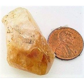 Natural Citrine Crystal Gemstone Specimen 3