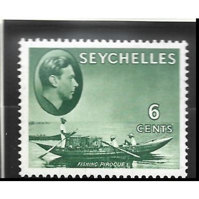 Seychelles Stamp Scott #129, Mint Hinged