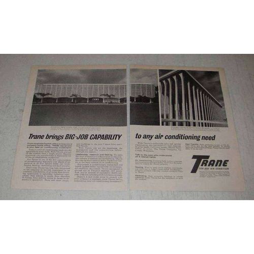 1967 Trane Air Conditioning Ad - NCR, Miami Building