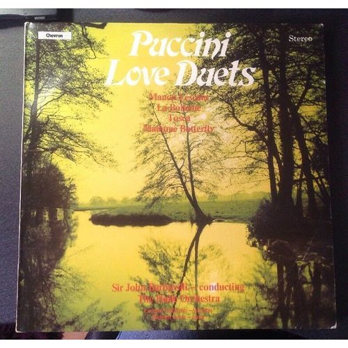 The Halle Orchestra - Puccini Love Duets (CHVL115) 1979 (LP)