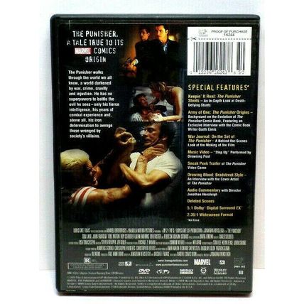 The Punisher [2004 DVD] Thomas Jane, John Travolta (L13)