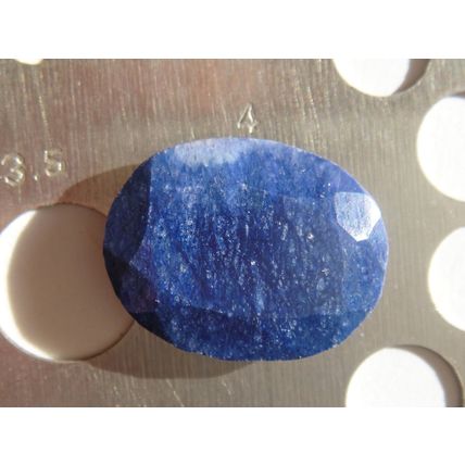 Sapphire, Cushion Cut. Large, Lower Grade. Make Your own / Repair, Jewellery ?