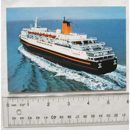 1986 Postcard M.V. Norstar