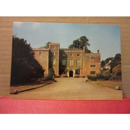 LANGTON HALL, MARKET HARBOROUGH LEICESTERSHIRE unused postcard =