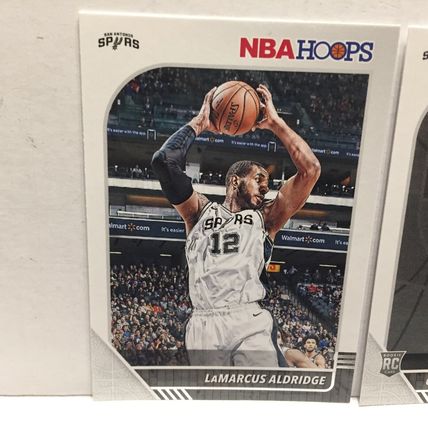 2018-19 NBA Hoops 6 San Antonio Spurs NBA Basketball Cards