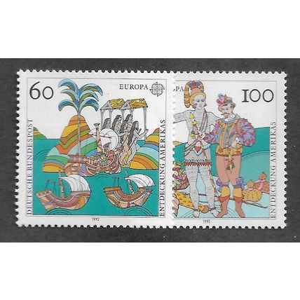 GER 1992 U/M (SET) 'EUROPA' (2v) (EBID78-820)