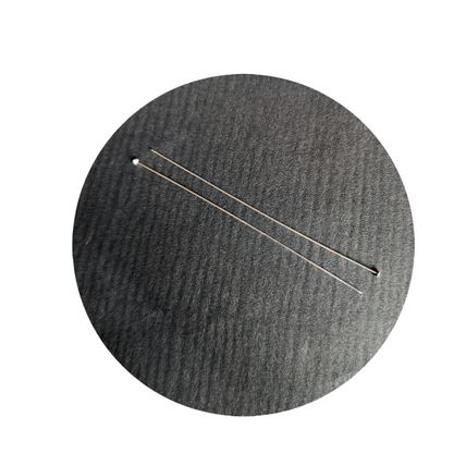 925 Sterling Silver 3" Head Pin 0.6mm thick 22 Gauge Sold in pairs Jewellery C52