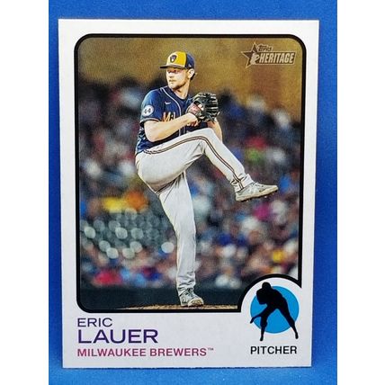 2022 Topps Heritage #336 Eric Lauer