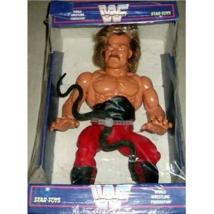 wwf ljn hasbro star toys wrestling superstars 15" jake roberts wrestling figure