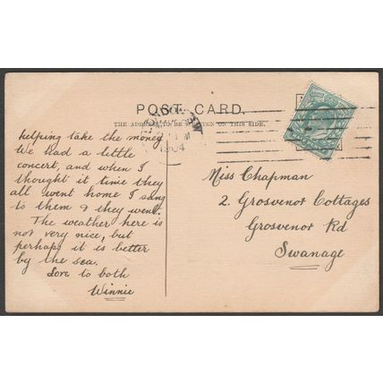 Kensington Gardens, London, 1904 - Hildesheimer Postcard