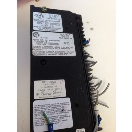GE IC660TBD023B FANUC GE BLOCK 24VDC SINK I/O 16 CIRC W/2/3 SENSOR COMPATB,AE