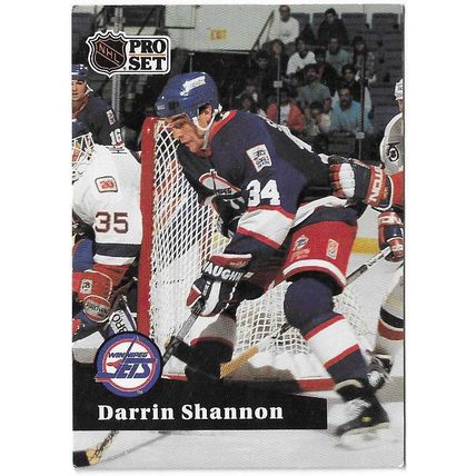 Darrin Shannon - Winnipeg Jets - Pro Set French