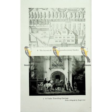 Long Gallery, Knole Park & Haddon Hall, Book Illustration (Print), 1949