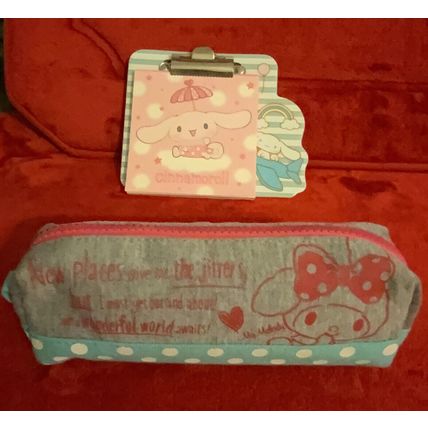 A Very Sweet Lot Of 3 Sanrio Items My Melody/Cinnamoroll