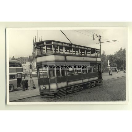 tm1297 - Blackburn Tram no 73 - photograph