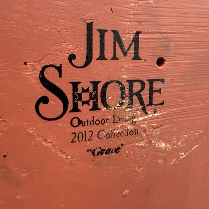 Rare Jim Shore CROSS 2012 Outdoor Living Collection 'grace" 19" Colorful