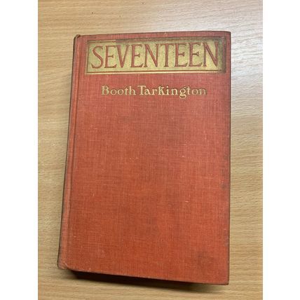 1916 BOOTH TARKINGTON "SEVENTEEN" ILLUSTRATED FICTION USA ANTIQUE BOOK (P4)