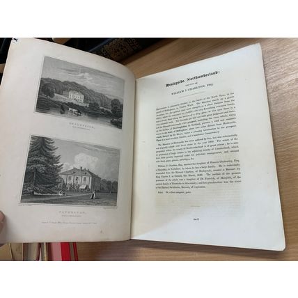 ANTIQUE "JONES' VIEWS OF THE SEATS MANSIONS CASTLES OF NOBLEMEN" BOOK (P5)