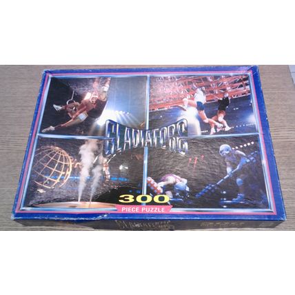 GLADIATORS TV TIE-IN Jigsaw Puzzle (300 Piece) VINTAGE 1992 (Complete)