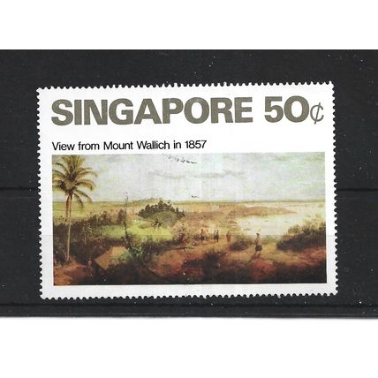Singapore.SG169 50c "View from Mt. Wallich,1857" (P. Carpenter).Fine Used.Jun25