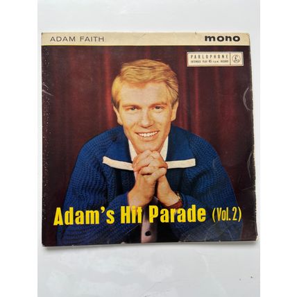 ADAM FAITH - ADAM'S HIT PARADE VOL. 2 (UK VINYL EP)