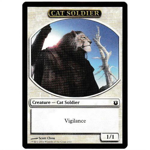 Magic the Gathering - Born of the Gods - #2/11 - Cat Soldier