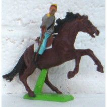 DEETAIL ' Civil War ' CONFEDERATE CALVARY BUGLER figure ( 1971 )
