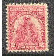657 2c General John Sullivan Just Clears MNH Q0962
