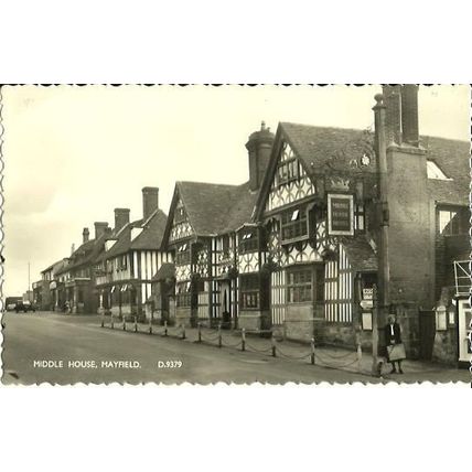 Sussex MAYFIELD Middle House Postcard (Norman D.9379)
