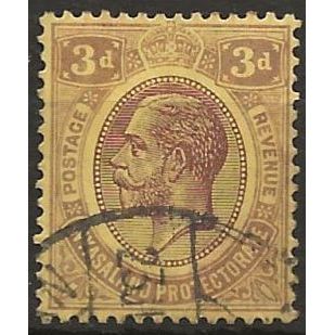 Nyasaland Protectorate 1914 SG90 3d Purple/Yellow Fine Used .