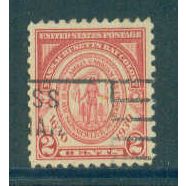 Used 682 2c Massachusetts Very Fine NA1664