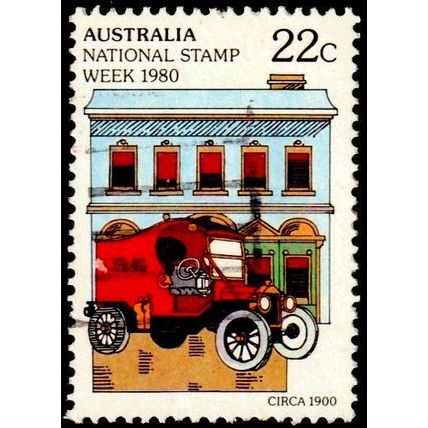 Australia 1980 22c Mail Van Ford T #2 EFU - SG 754