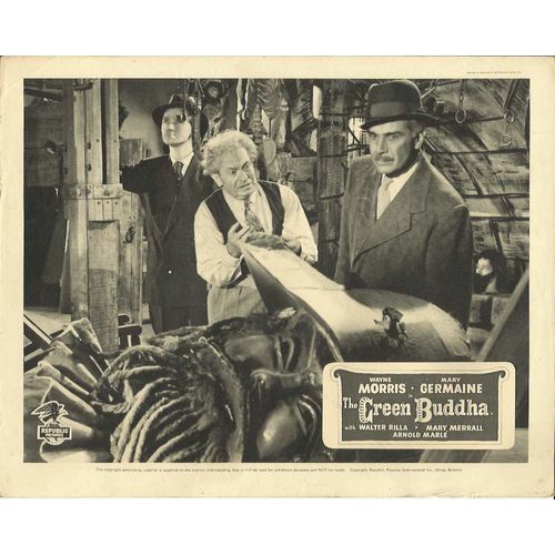 THE GREEN BUDDHA Wayne Morris, Mary Germaine 1954 F-O-H Stills Set (8)