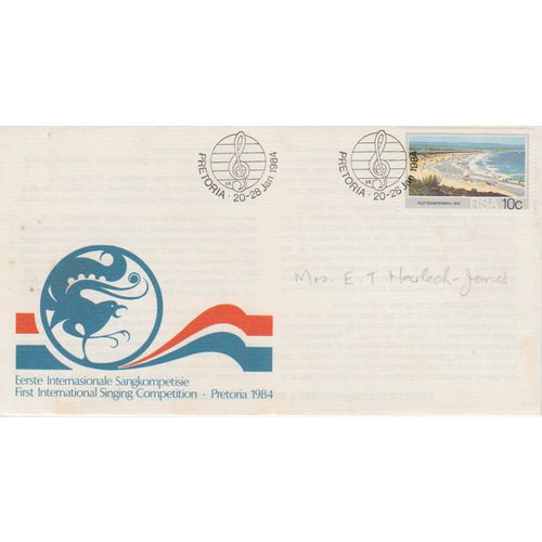 South Africa 1984 International Singing Competition Cover see other listings