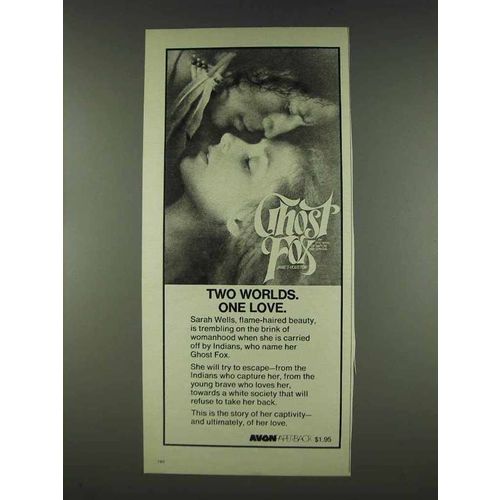 1978 Avon Ghost Fox Book by James Houston Ad