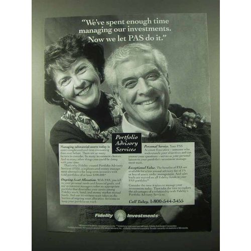 1994 Fidelity Investments Ad - Time Managing