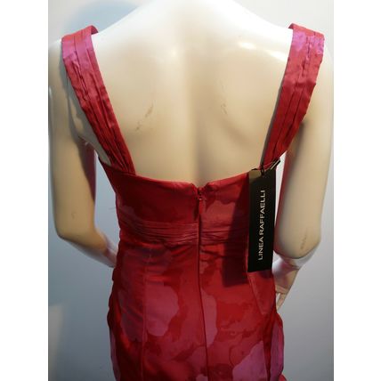 LINEA RAFFAELLI RED DRESS & BOLERO WEDDING / RACES / PARTY UK 10 £630 BNWT