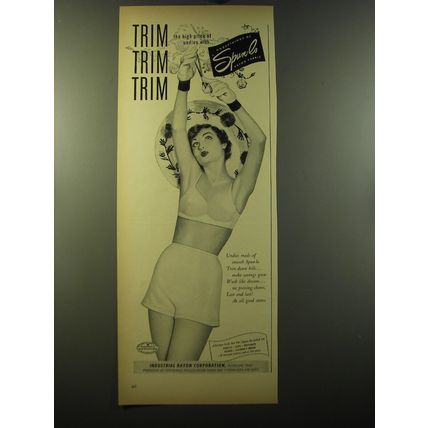 1950 Spun-Lo Lingerie Ad - Trim Trim Trim