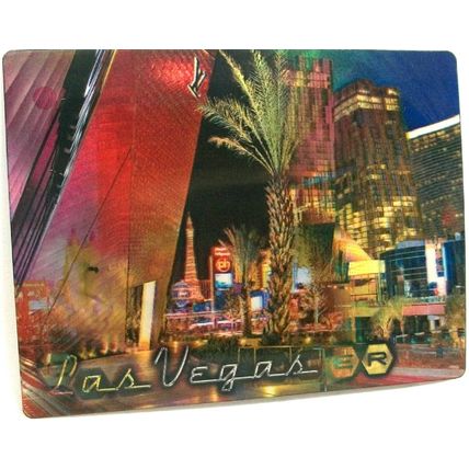 Las Vegas City Center 3D Fridge Magnet