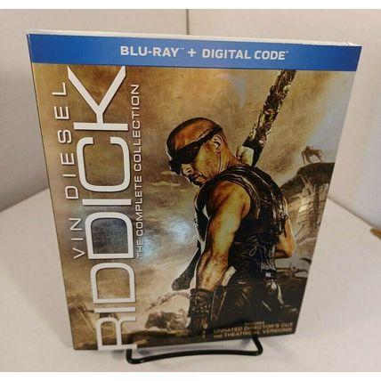 Riddick The Complete Collection (Blu-ray) Slipcover-NEW-Box Shipping