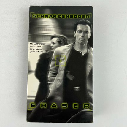 Eraser VHS Video Tape Arnold Schwarzenegger
