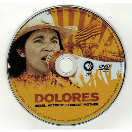Dolores (DVD disc) PBS documentary
