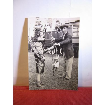 TRAVELLING CIRCUS/FAIR GROUND small photograph 1930s #