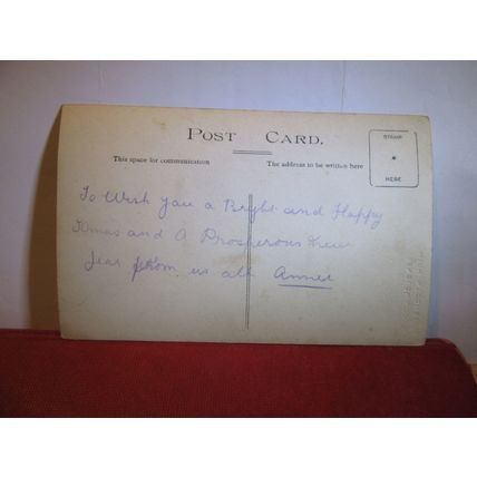 UNKNOWN toddler antique photograph postcard by Findlow & Co, High Wycombe =